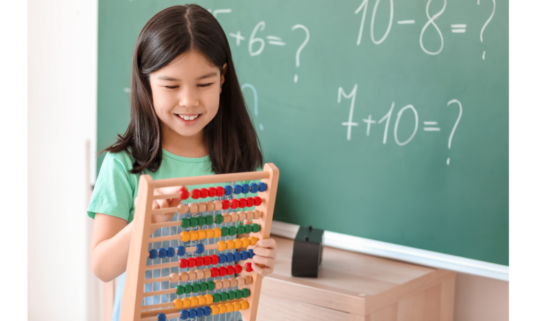 Using a math rack to become fluent in math